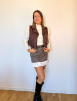 Gilet con frange