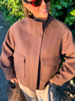 Cappottino Corto Marrone - immagine 2