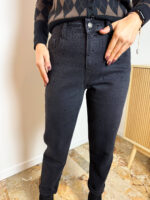 Jeans Neri con Strass - immagine 2