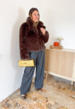 Giacca Ecopelliccia Brown - immagine 2