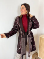 Cardigan Ambra Marrone