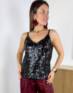 Canotta pailettes - immagine 4