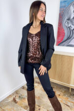 Canotta pailettes - immagine 3