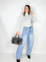 Maglia cachemire laminata - immagine 2