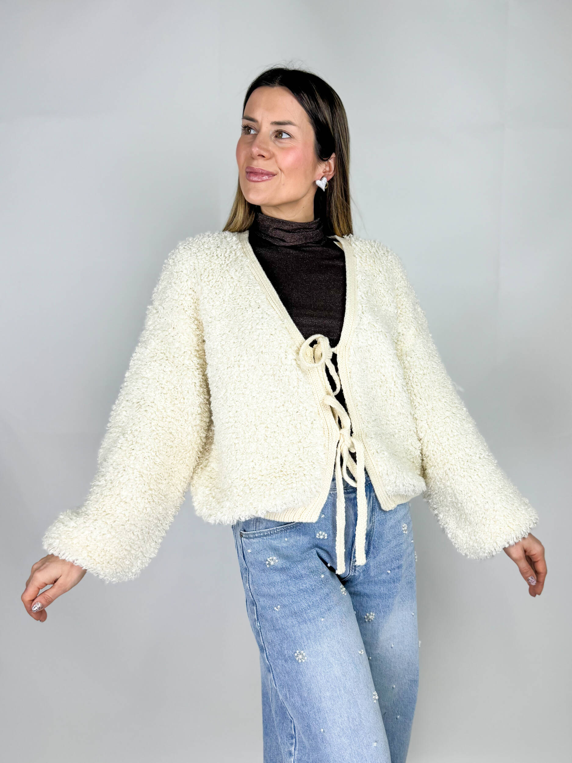 IMG_7038 Cardigan Bouclè - immagine 1