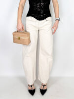 Pantaloni Balloon Beige