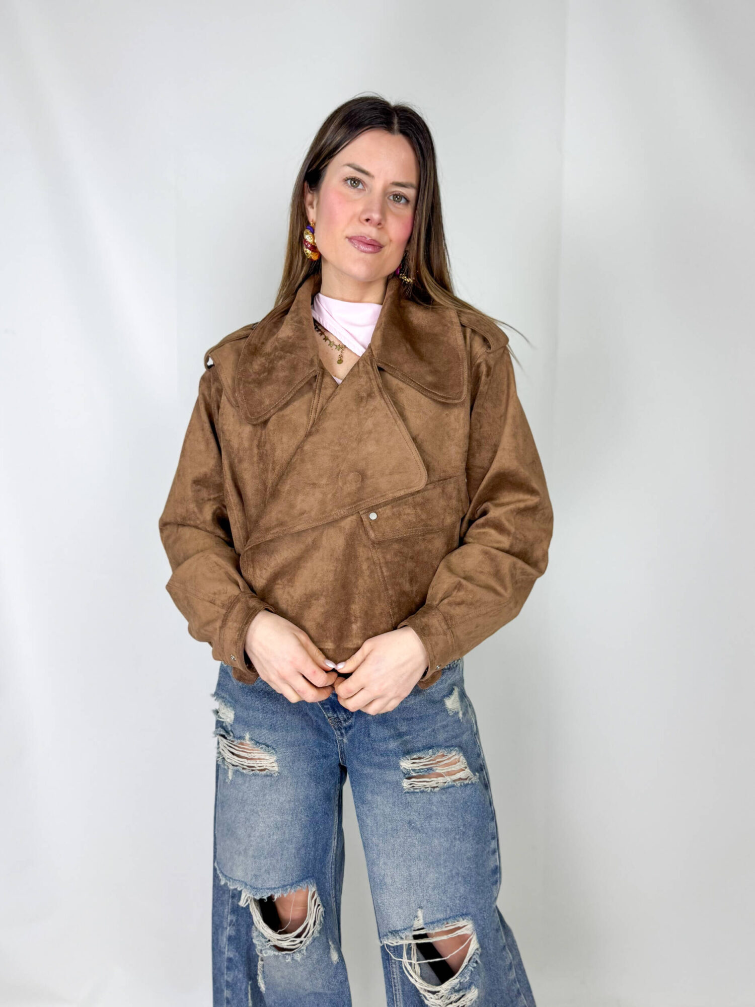 Giacca Brown Elegance - immagine 2