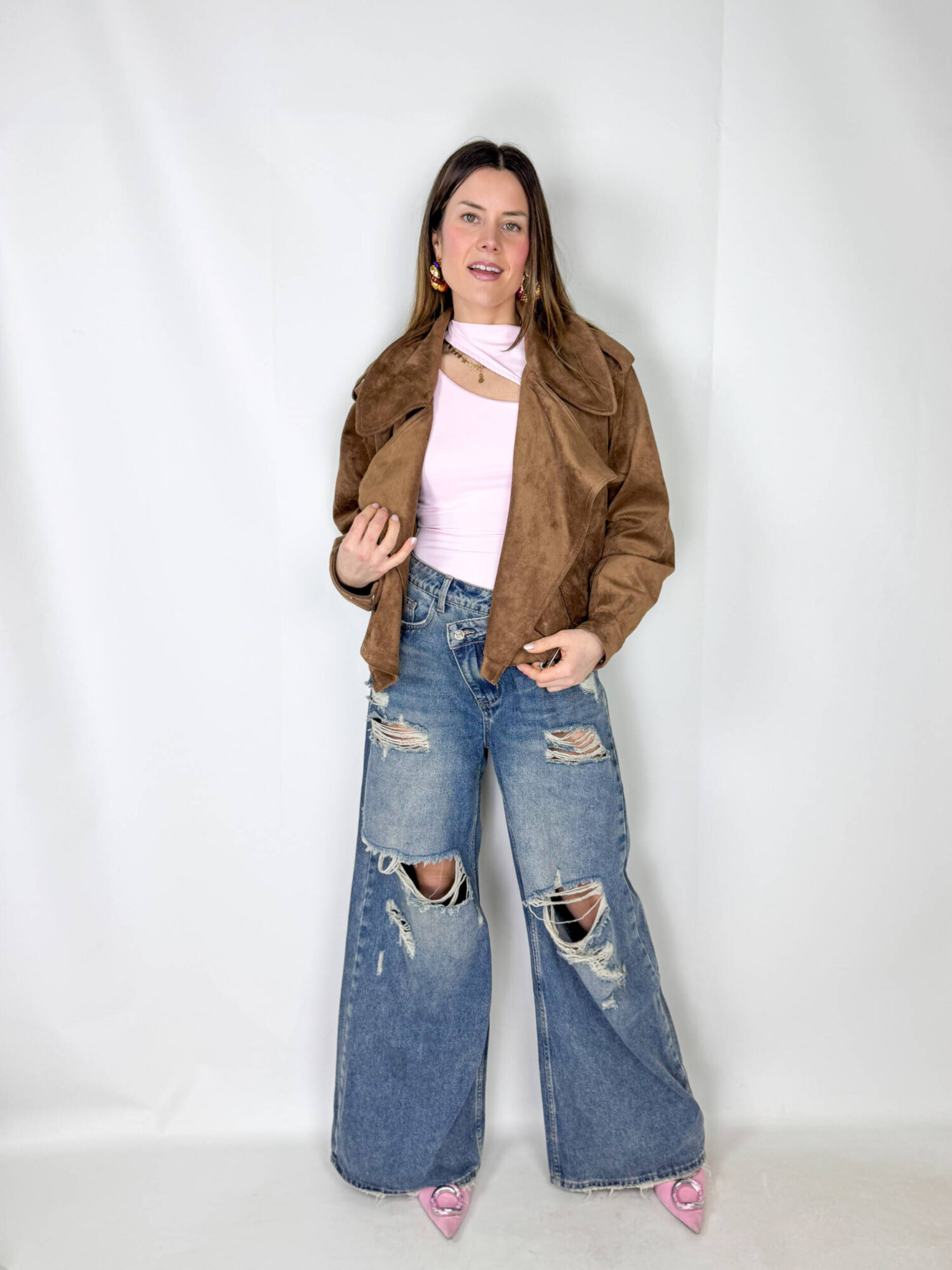 Giacca Brown Elegance - immagine 5