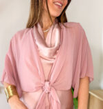 Abito Rosa di Seta - immagine 4