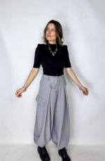 Pantaloni Elegant Cargo - immagine 3