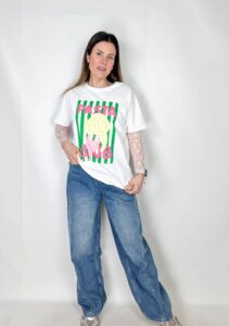 Jeans Style 03 baggy fit in Azzurro Lavato