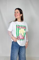 Maglia Pasta Style Vestibilità unica dalla 42 alla 48 100% cotone