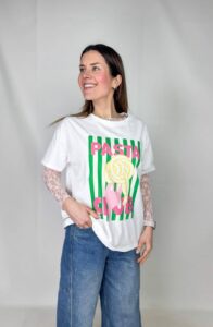 Maglia Pasta Style Vestibilità unica dalla 42 alla 48 100% cotone