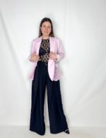 Giacca elegante pizzo semi-trasparente primaverile ed estivo