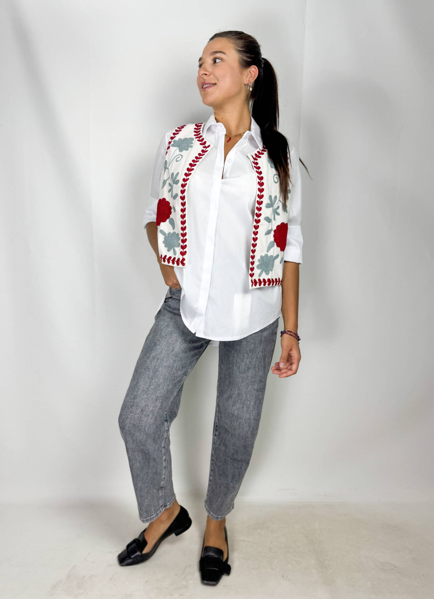 Camicia Basic Oversize - immagine 5