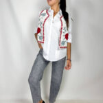 Jeans Mum Fit Grey