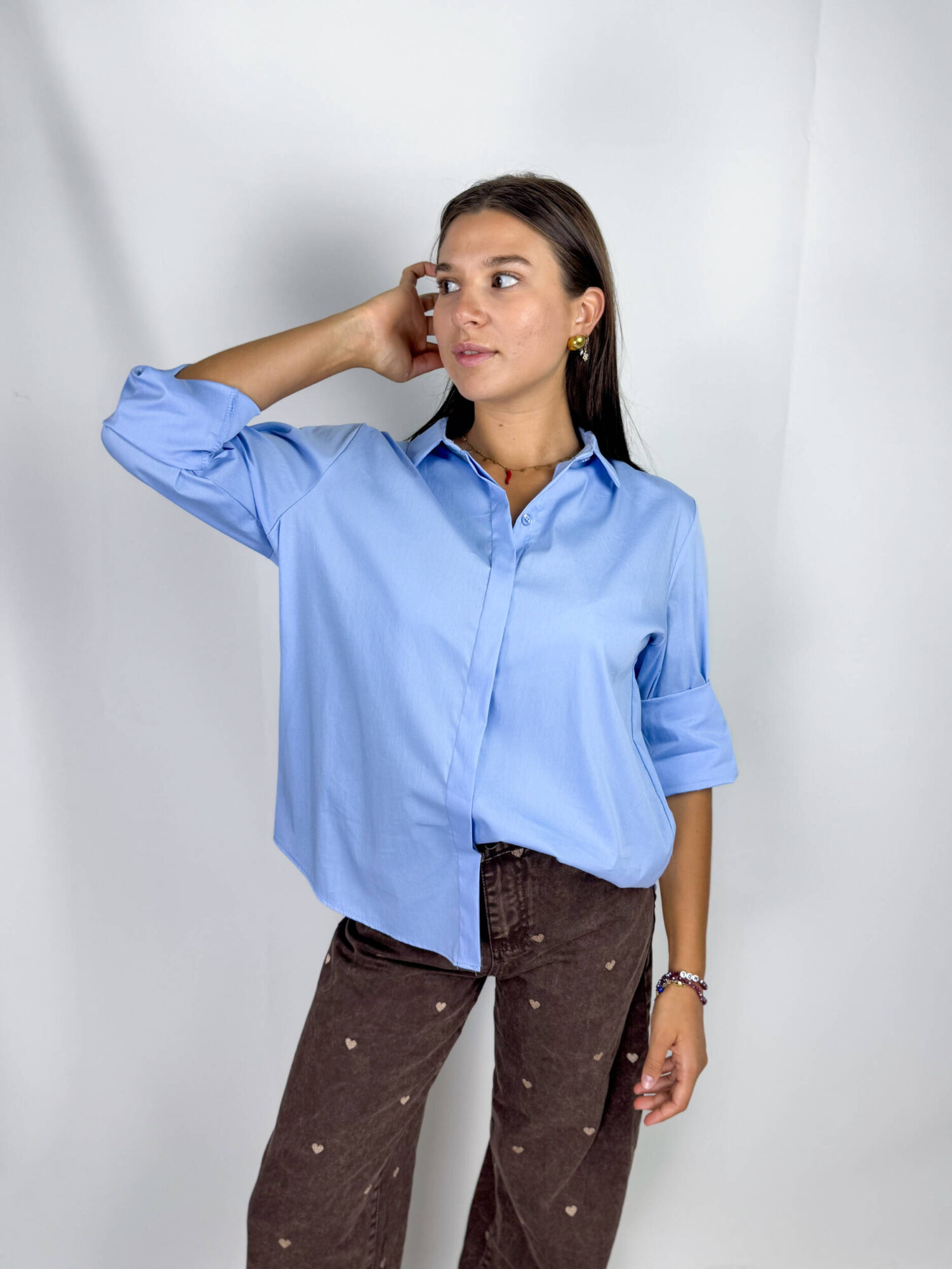Camicia Basic Oversize - immagine 8