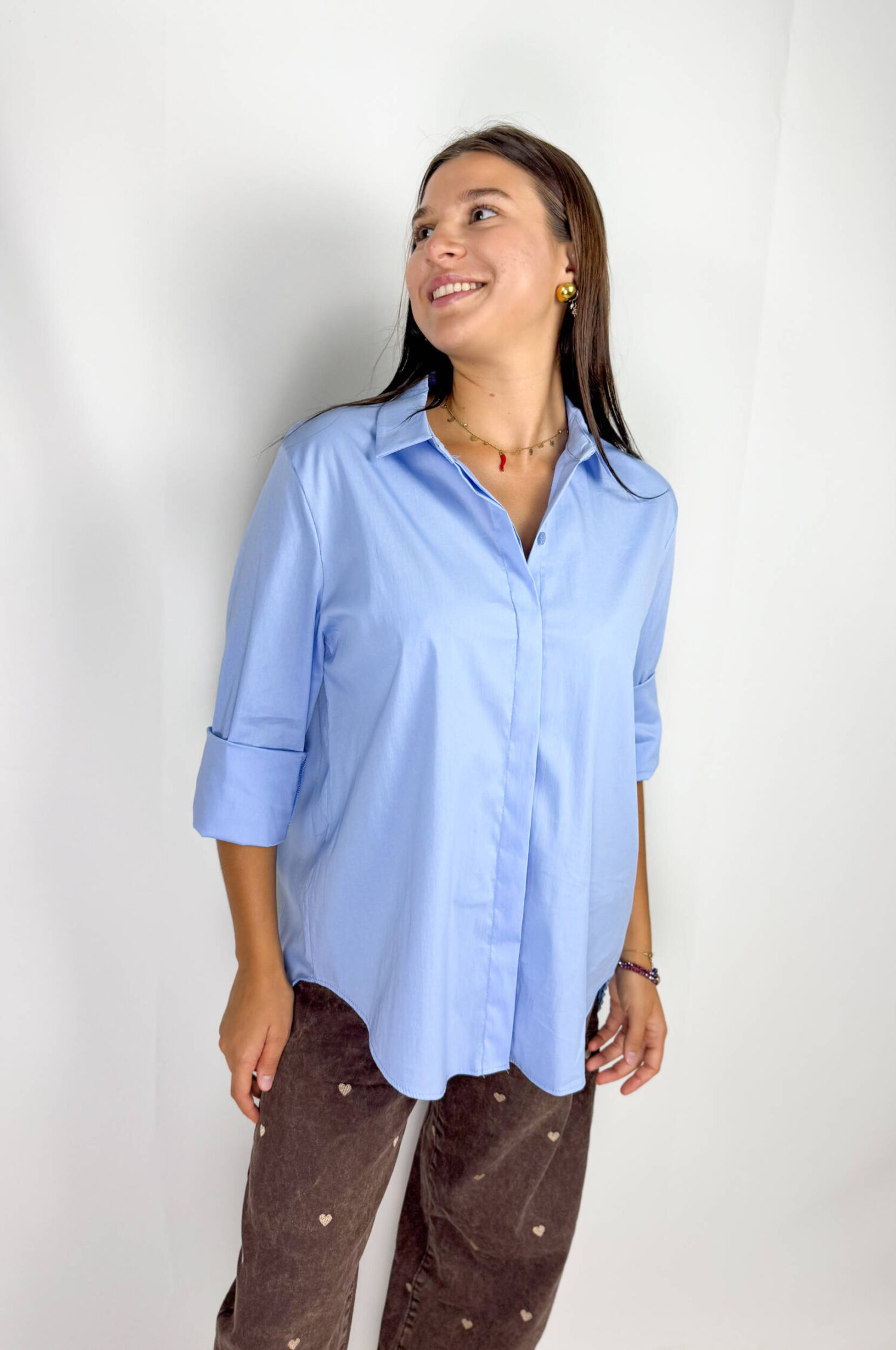 Camicia Basic Oversize - immagine 7