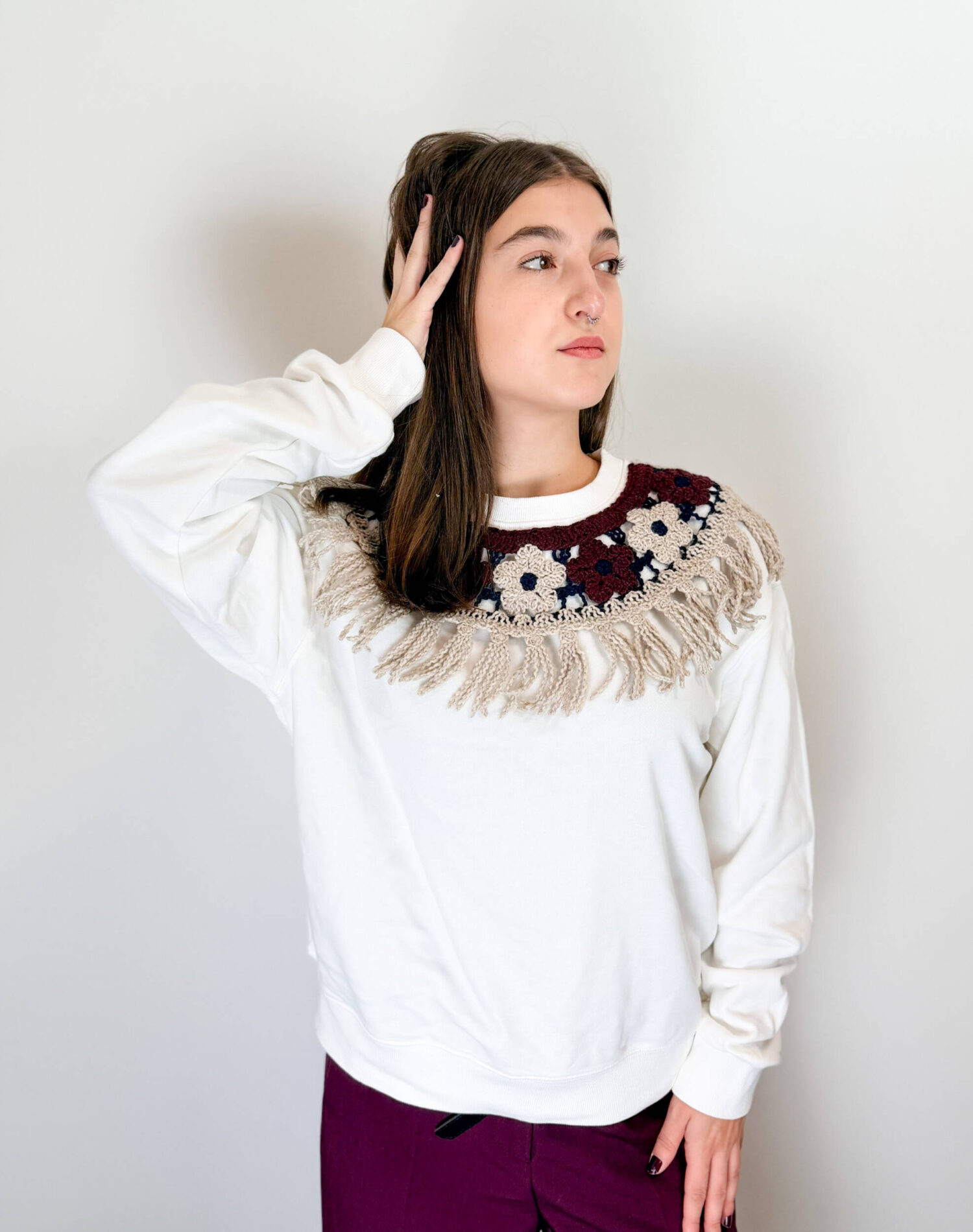 Felpa Flowers - immagine 3