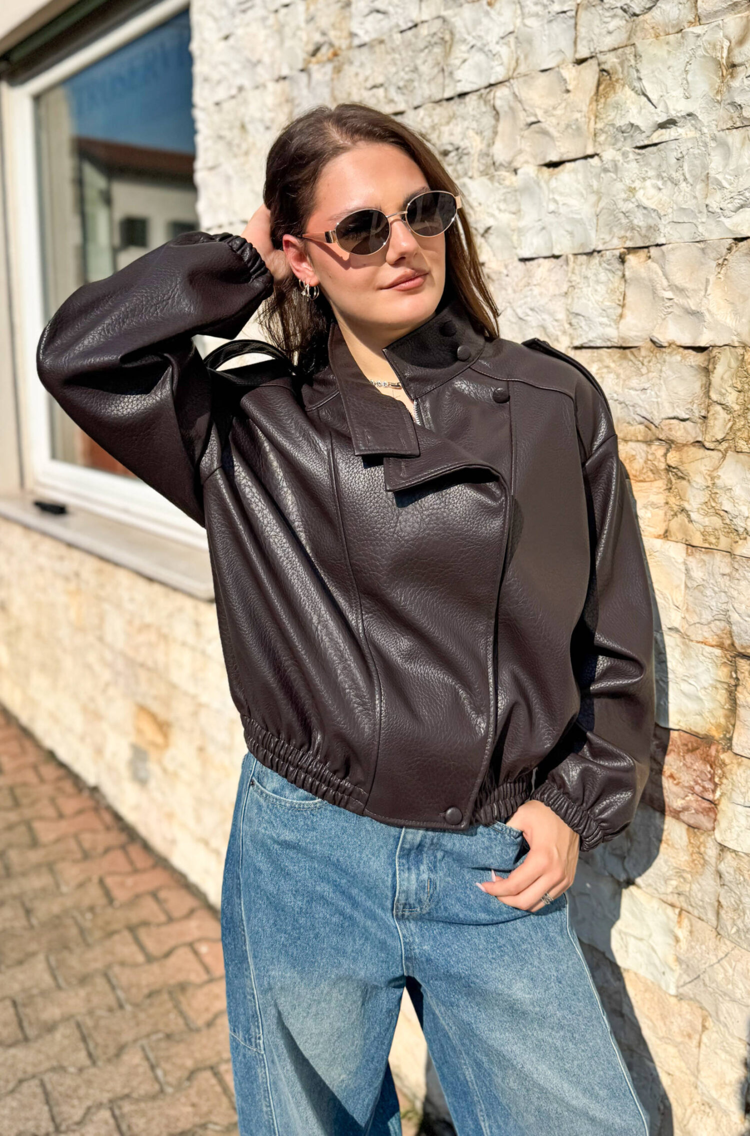 Giacca Bomber Oversize - immagine 2