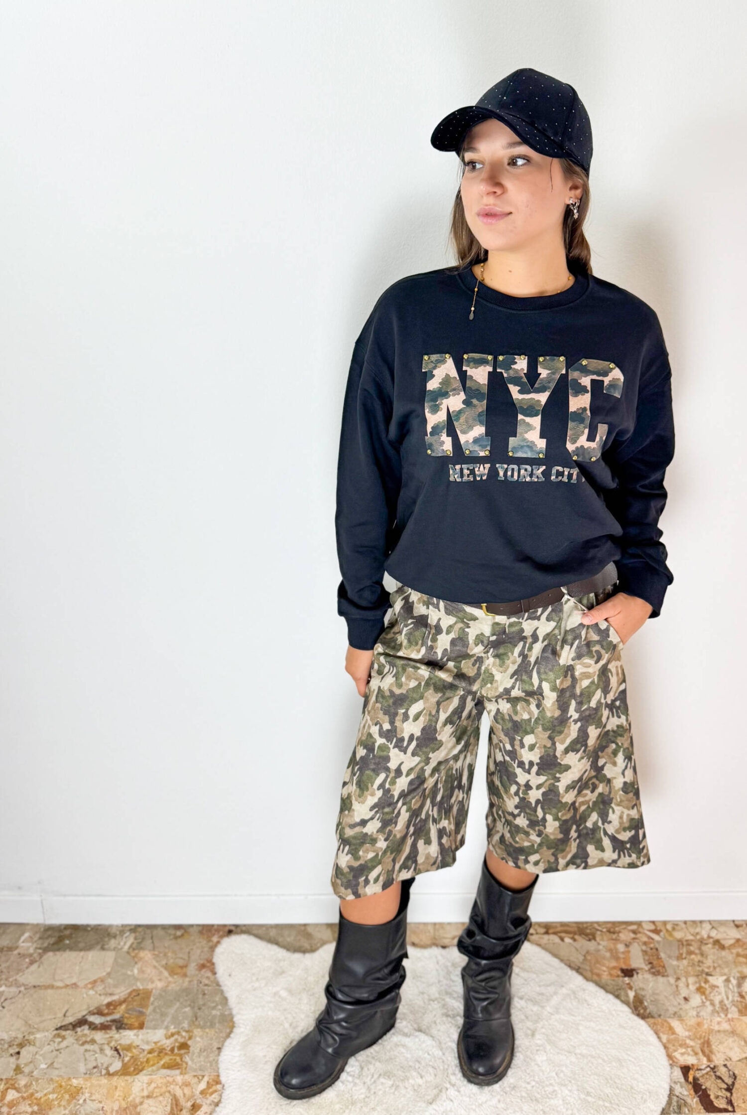 Felpa NYC Camouflage - immagine 3