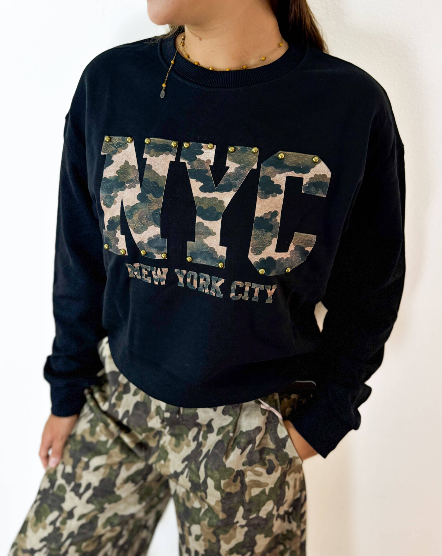 Felpa NYC Camouflage - immagine 2