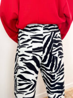 Pantaloni Zebra Animalier Chic - immagine 2