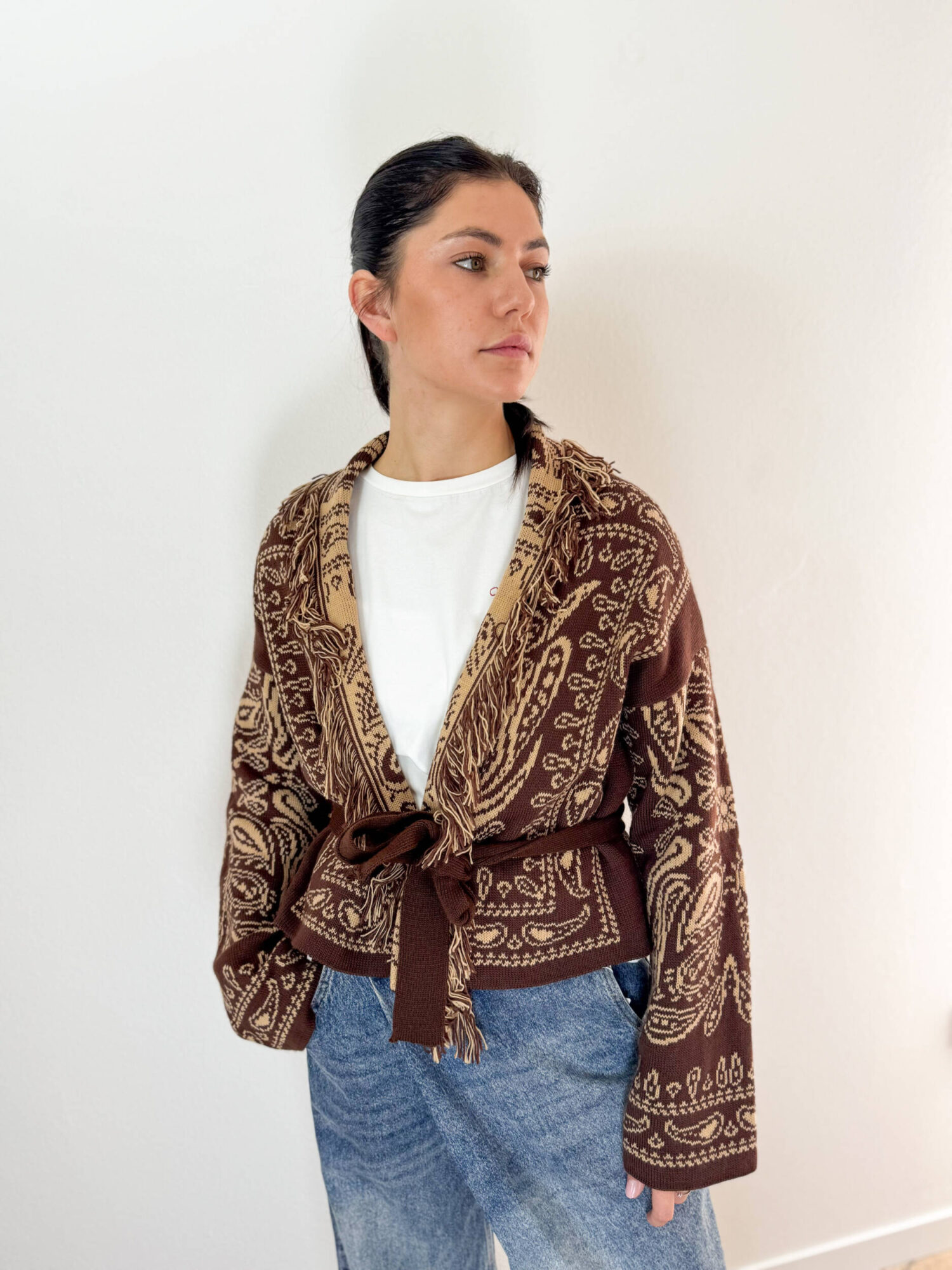 Cardigan Ethnic - immagine 2