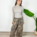 Pantaloni Cargo Mimetici