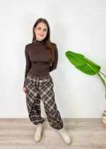 Pantaloni Cargo Tartan - immagine 5